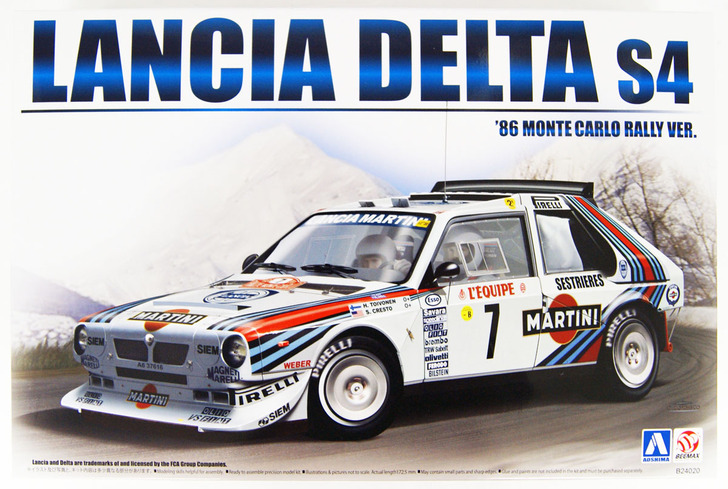【値下げ】AU43 PARALLEL Lancia Delta S4 1/24 値下げ】AU43 PARALLEL Lancia Delta S4 1/24 - メルカリ